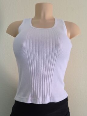 Y2K Rave Tank Top Size Medium